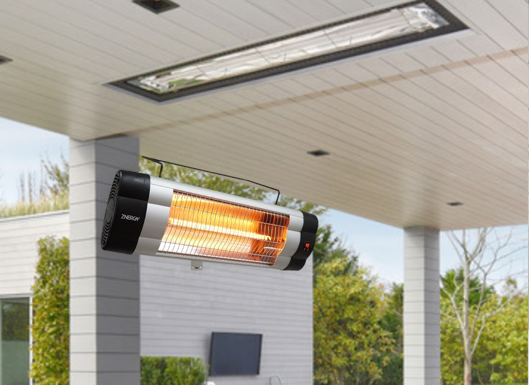 ZNERGY Outdoor/indoor Infrared Wall Heater and remote 1500W