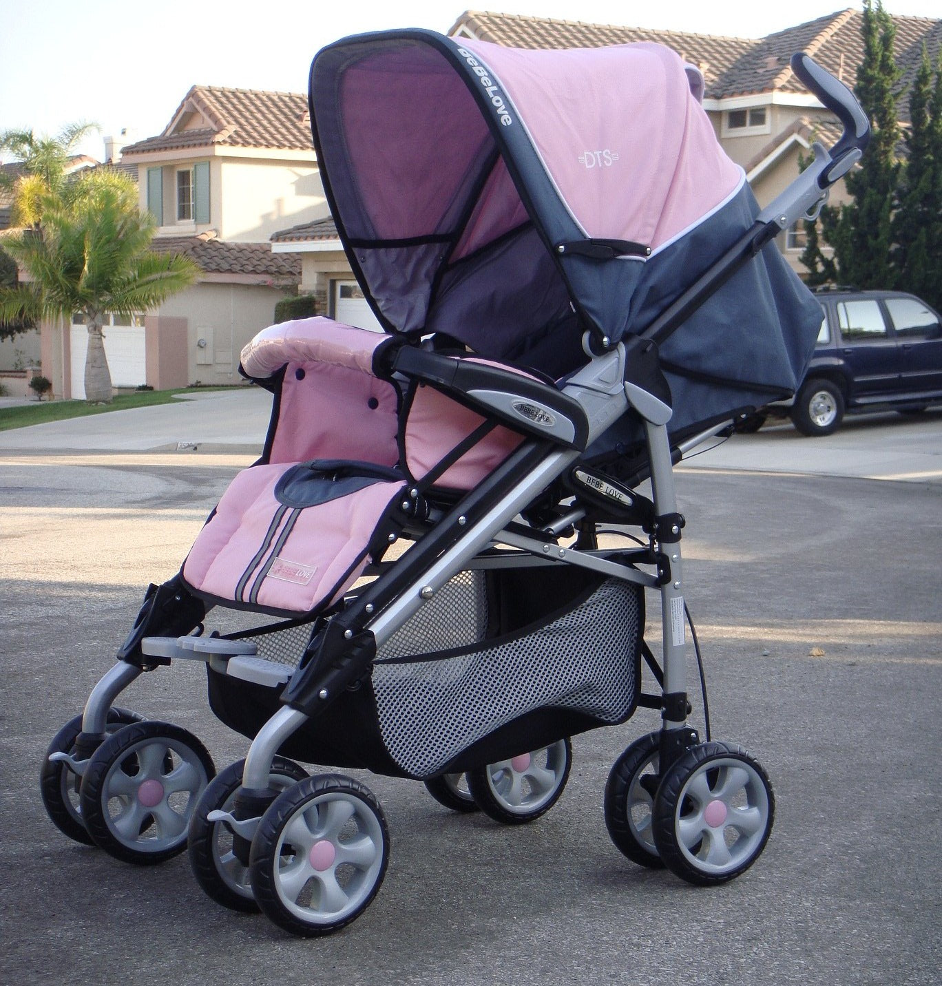 All Weather Travel Stroller with Footrest Cover