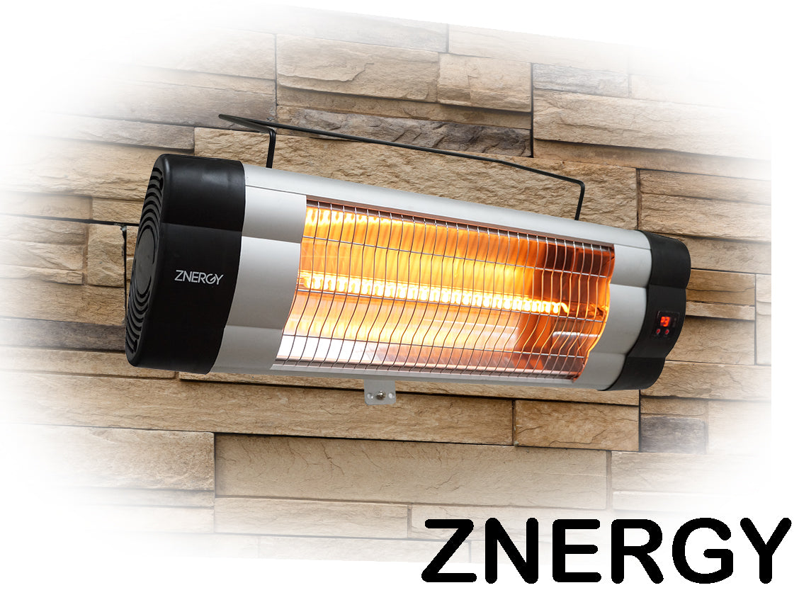 ZNERGY Outdoor/indoor Infrared Wall Heater and remote 1500W