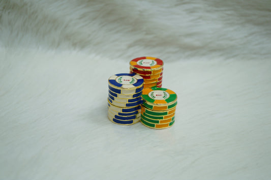 Cristiani Collezione Poker Chip Trinket Box.
