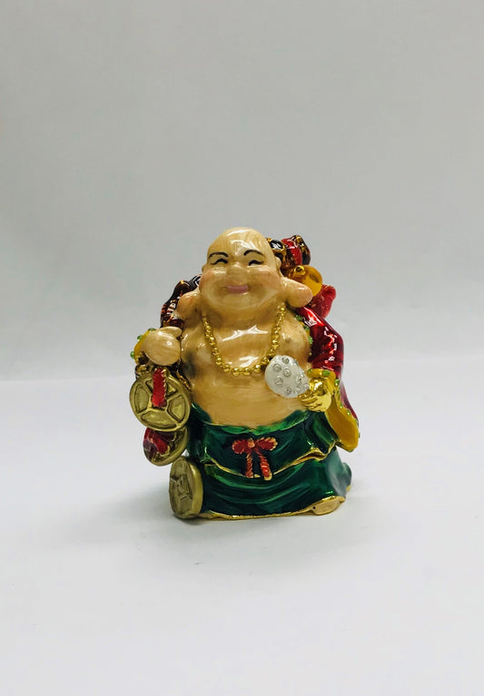 Cristiani Collezione Money Buddha Trinket Box.