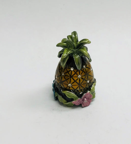 Cristiani Collezione Small Pineapple Trinket Box.