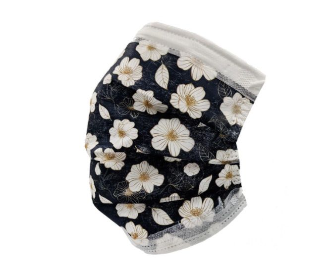 Limited Edition Little Daisy Pattern Disposable Adult Face Mask By Wu Tsang and Eileen Diao Collaboration