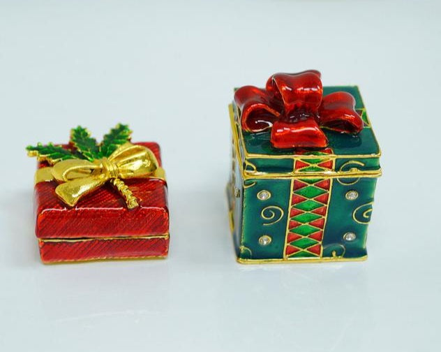 Cristiani Collezione Holiday Trinket Box Collection